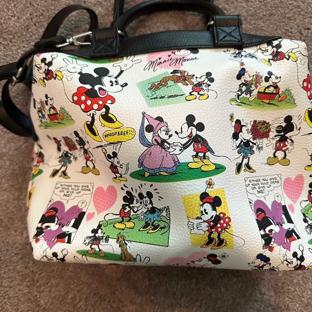 Disney Minnie Mouse Comic Print Satchel